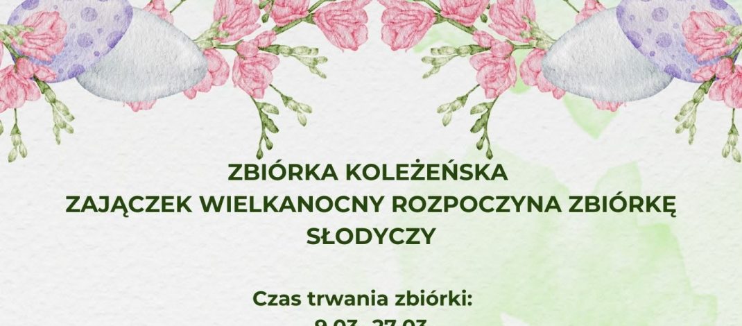 Wielkanocna zbiórka dla dzieci i seniorów